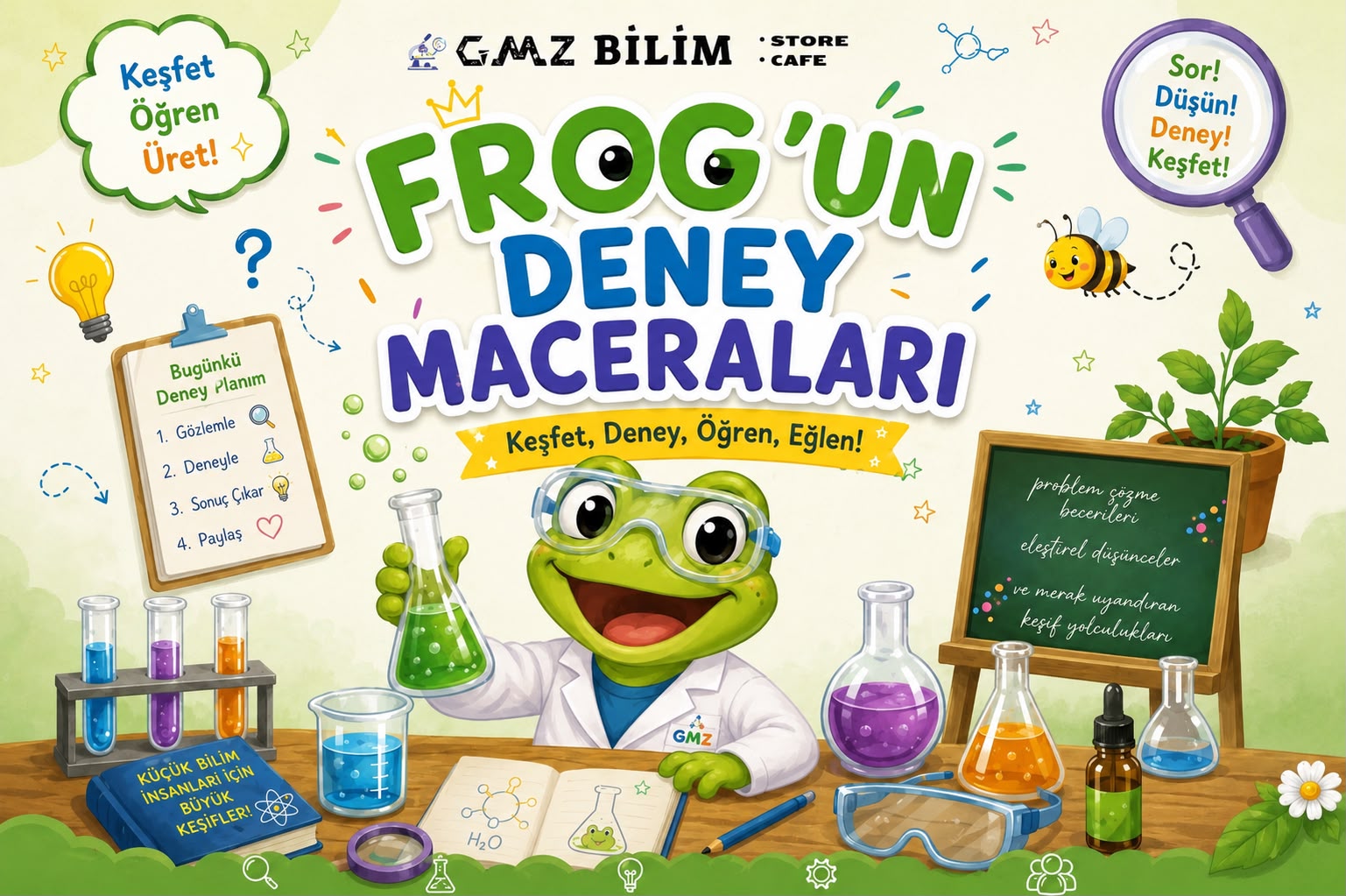 FROG'UN DENEY MACERALARI (4-7 YAŞ)